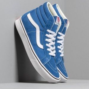 Blue Suede Hightop Vans